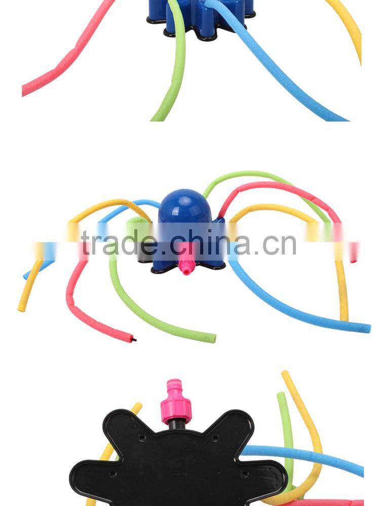 Plastic water spray octpus plastic water toy for kids
