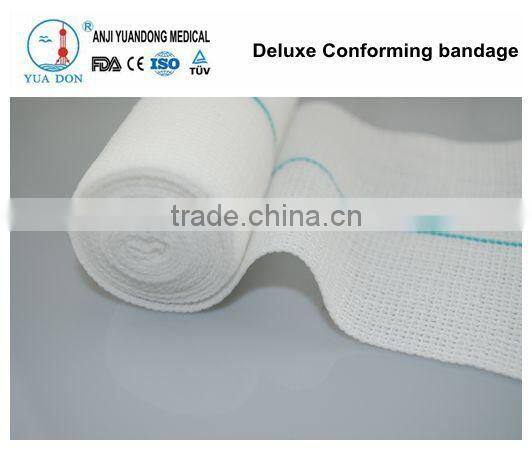 YD30265 deluxe conforming bandage with ISO, CE,FDA
