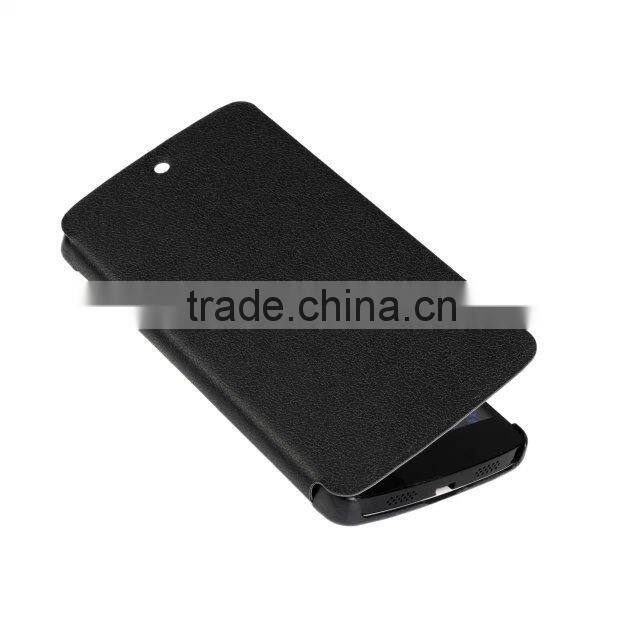 High quality Ultra thin Leather Flip Case Cover Pouch for Mobile Phone LG Nexus 5