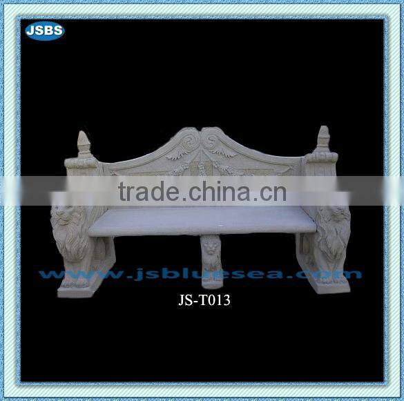 modern decoration marble outdoor animal benches