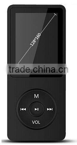 High quality real 8GB 80 Hours lossless Music playing MP4 watch player, support maximum 64GB memory card