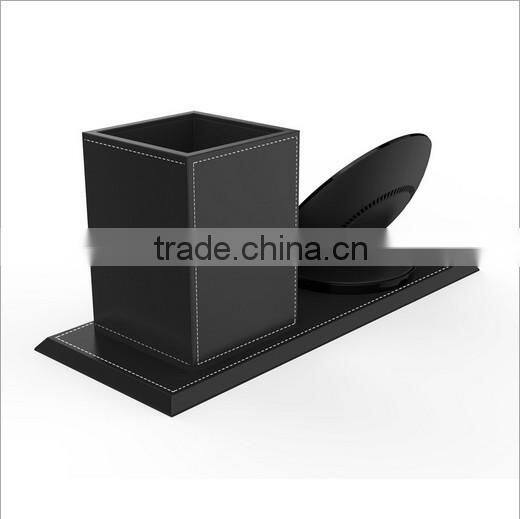 new product Multifunctional Pen Holder Pencil Container with Timer Alarm Clock with quick charging wireless charger