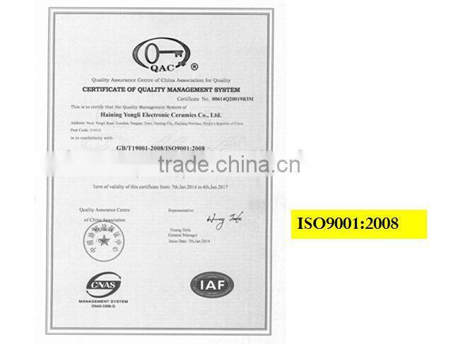 Ceramic PTC heater for Hair Curlers