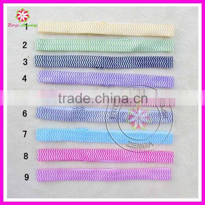 Solid fold over elastic 5/8" for baby headbands and hair ties