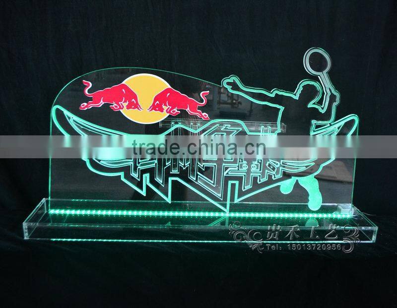 factory price lucite sculpture acrylic led sculptures