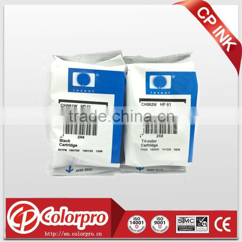 Original ink for hp 61 ink cartridge for deskjet 1000/1050