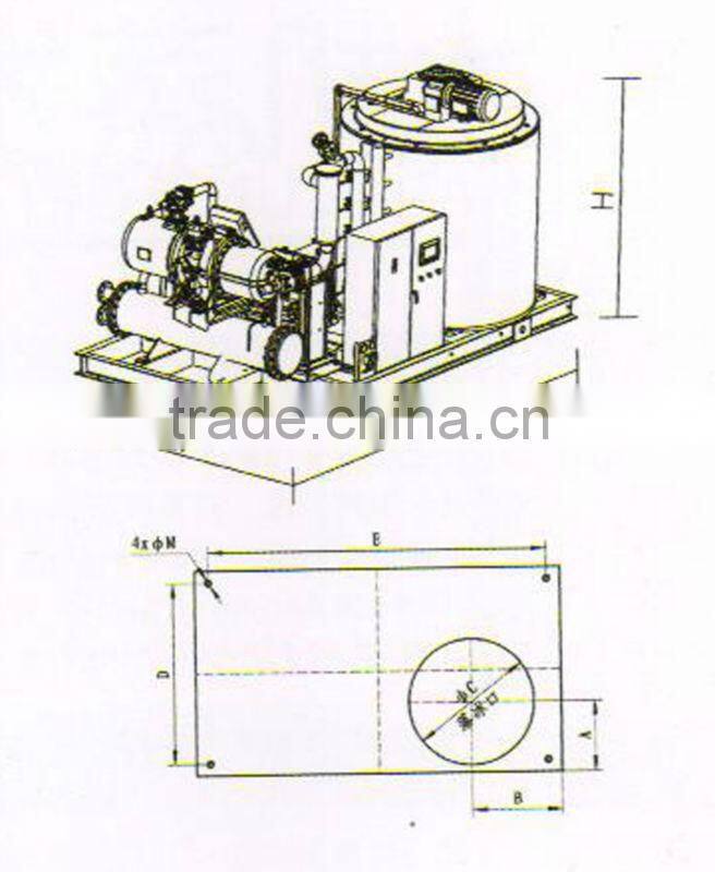 Industrial Flake Ice Machine