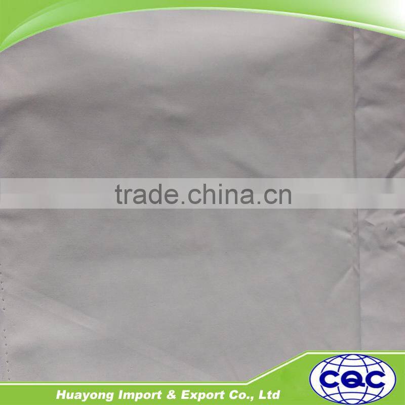 hebei factory price white plain type TC 80/20 polyester cotton shirt fabric