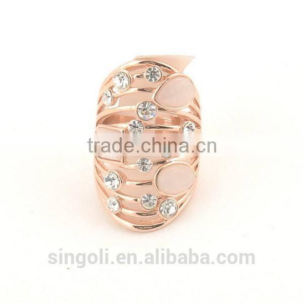Ivory or Freshwater Pearl Cluster Mood Smart Ring
