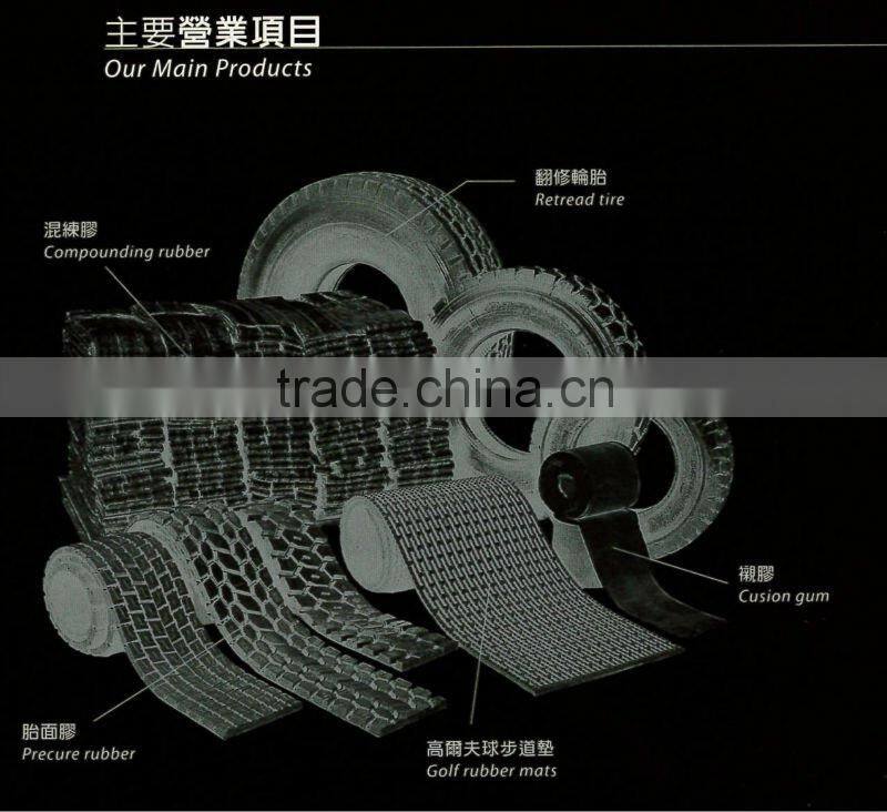 Suntex CST Retread Tire for truck and Tread Liner