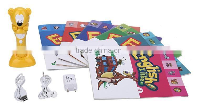 8GB lovely cartoon bear educational english reading pen price