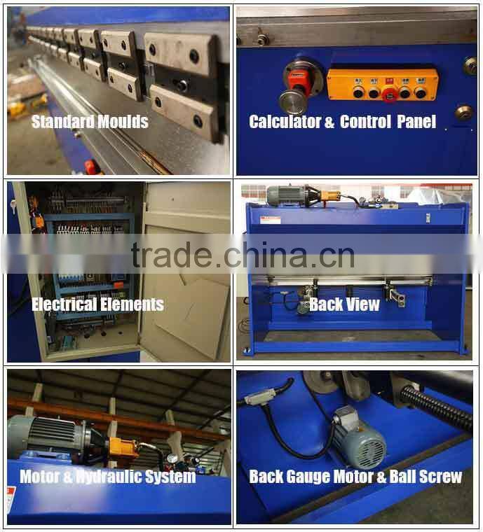 Mechanical Press Brake Machine For WC67K 125T 4000MM CNC Bending Machine For Sale