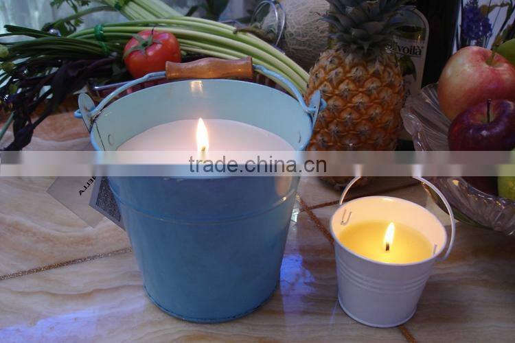 Customized Scented Travel Soy/Paraffin Wax Candle in Tin Box