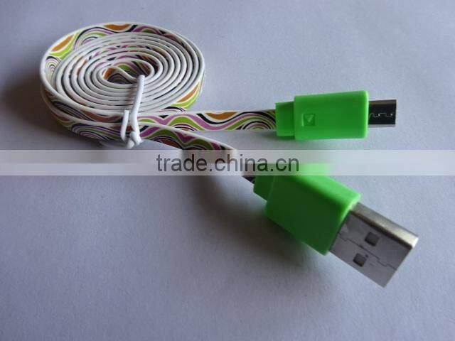 2015 Innovative Products New Style camouflage micro usb cable