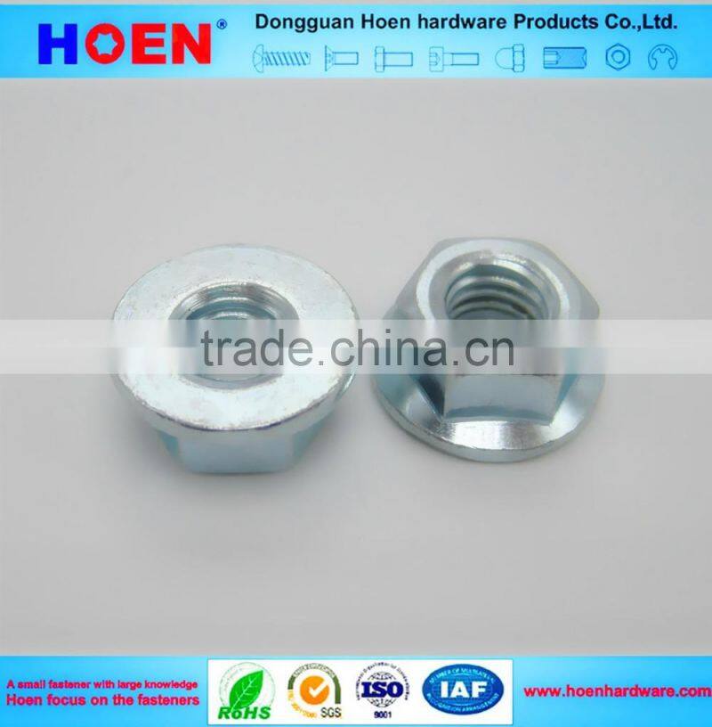 Prevailing torque type hexagon all-metal nuts with flange