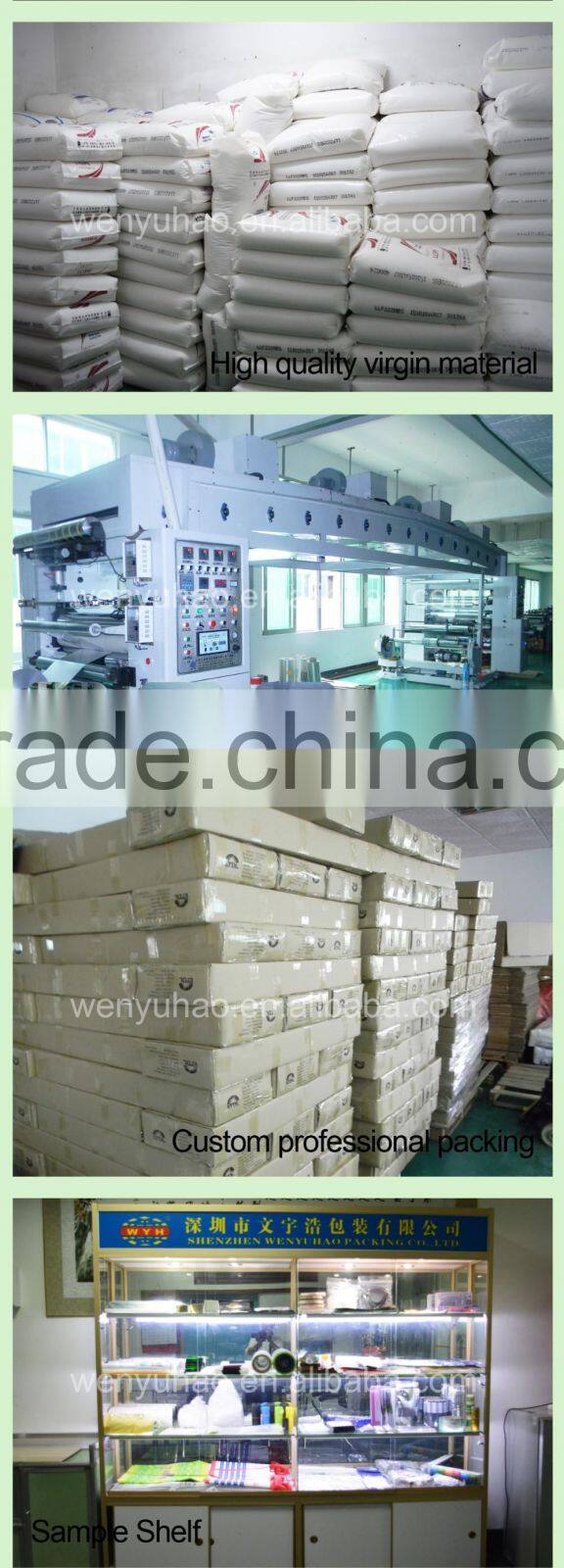 custom printing lamination kraft paper heat seal food safe bag with side gusset , food packing plastic header bag