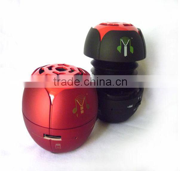 New Design foldable bluetooth speaker mini,hamburger speaker for TF card