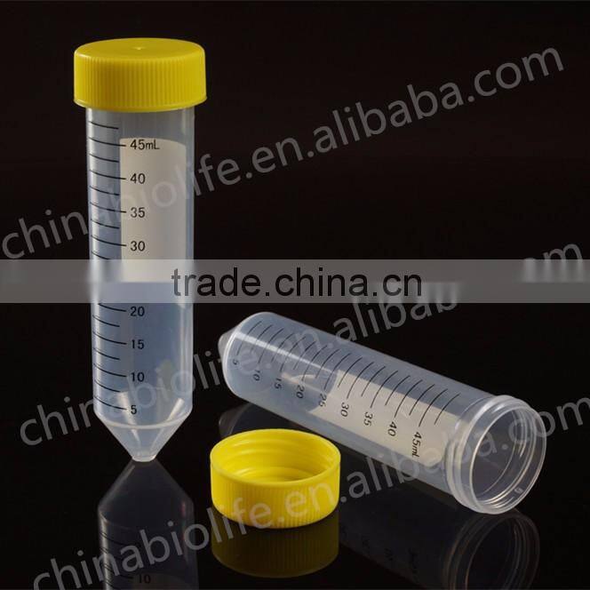 50ml conical bottom centrifuge tube with screw cap