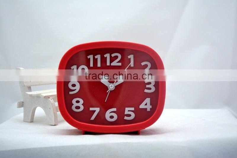 high quality ABS material desktop alarm clock for hotel digital desktop clock