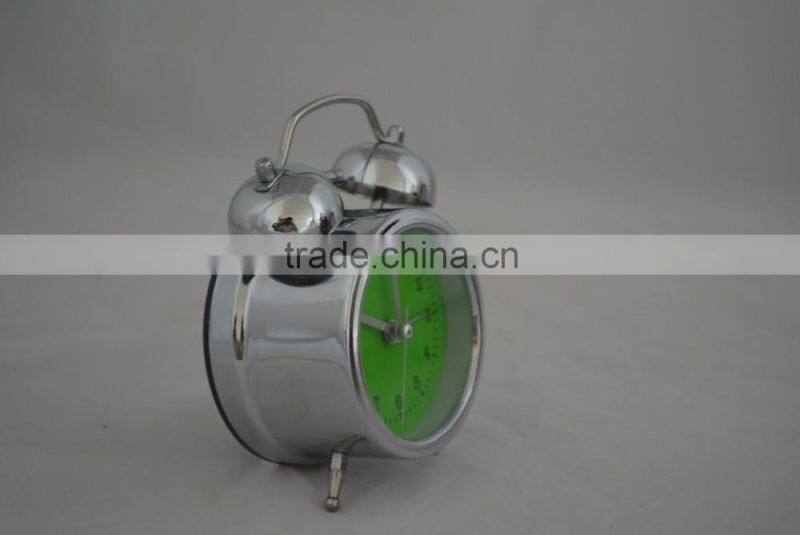 best selling interactive mantle analogue timeclock with color clock face for home decoration