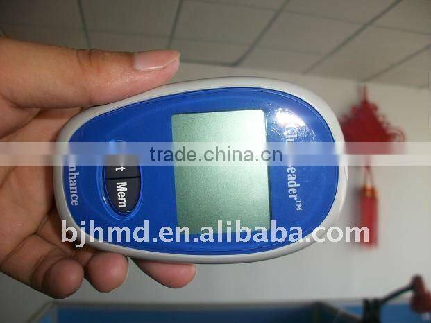 PC downloading FDA certificate new blood glucose meter Enhance non invasive glucose meter