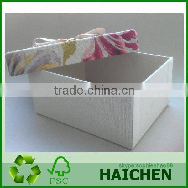 Handmade gift box, Gift wrapping, Cardboard box, Box with lid, Fabric box, Jewelry supply, Storage box, Jewelry box, Box with ri