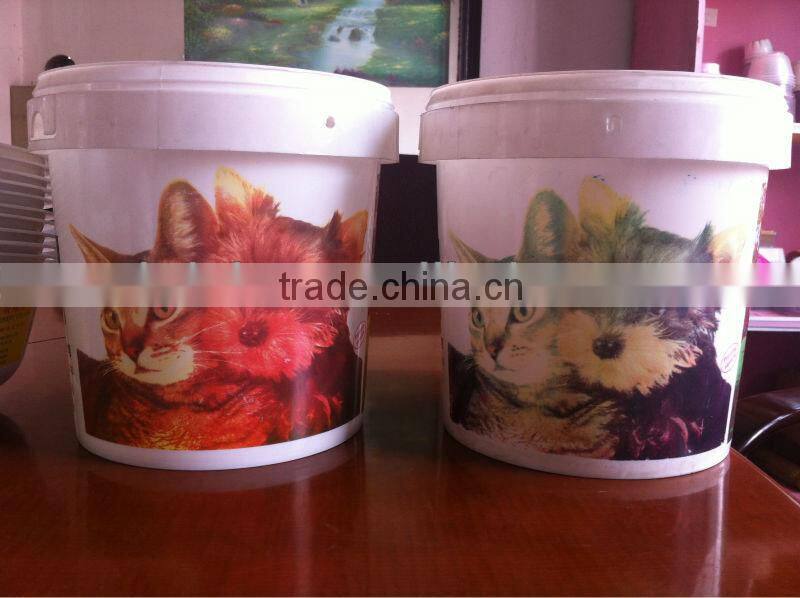 DAKE-250T automatic plastic bucket printing machine