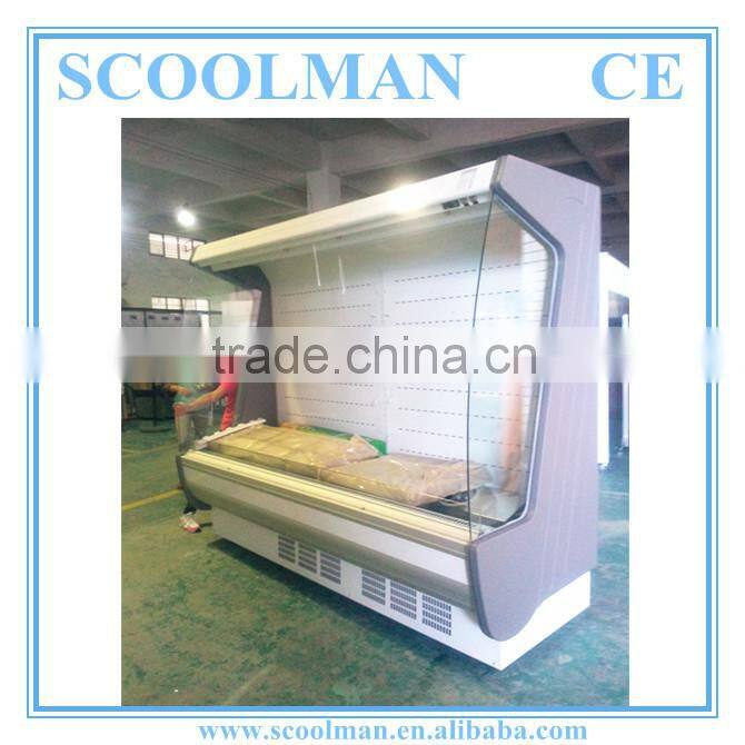 2.5 Meter Open Upright Refrigerated Display Cooler