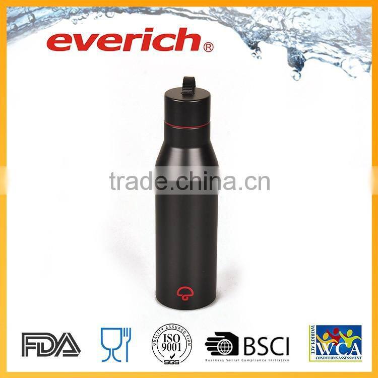 2016 New design easy double walled water bottles fda double wall