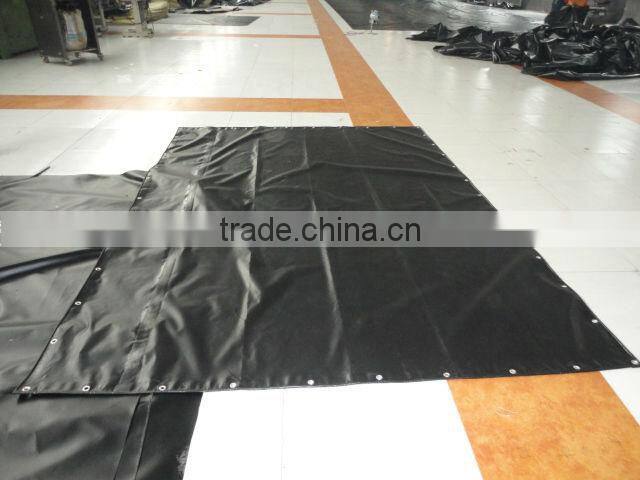 Large Size Black Vinyl PVC Tarpaulin