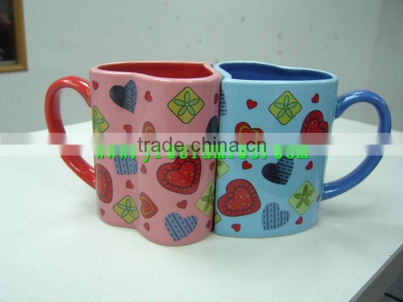 YF28018 11oz ceramic lover mug