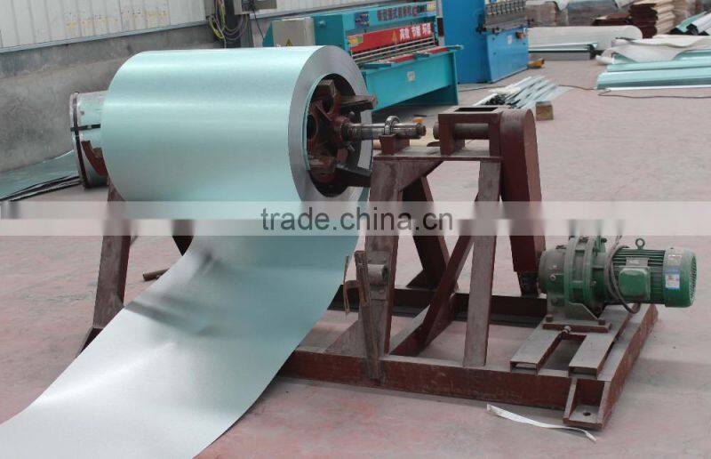 Trade assurance stone coated roof tile roll forming machine,stone coated steel roof machine