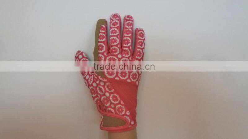 Synthetic Leather Gloves, Garden line gardening Glove