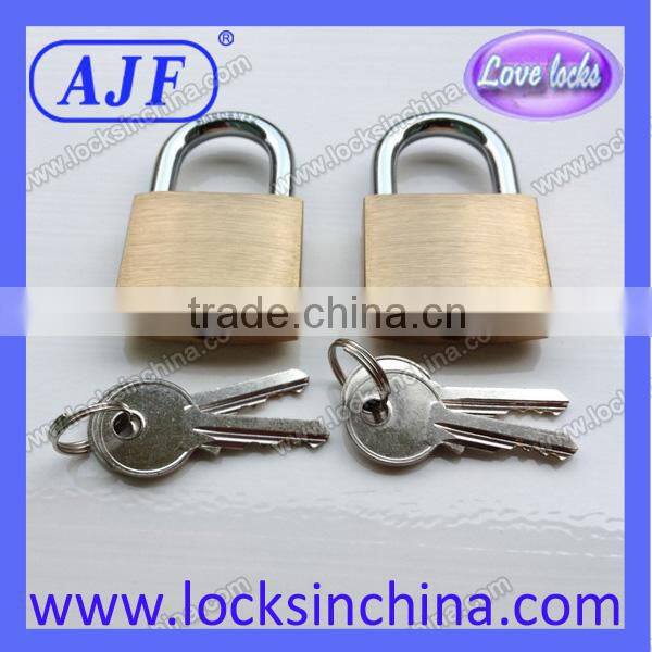 AJF 40MM high quality and security brass padlock normal shackle or long shackle