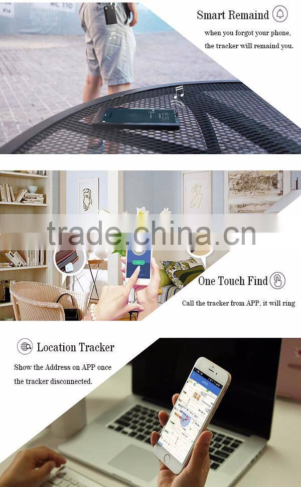 2016 Smart Key Finder Bluetooth Wireless Tag Anti Lost Locator, Remote Bluetooth Anti Theft Alarm for IOS Android Phone