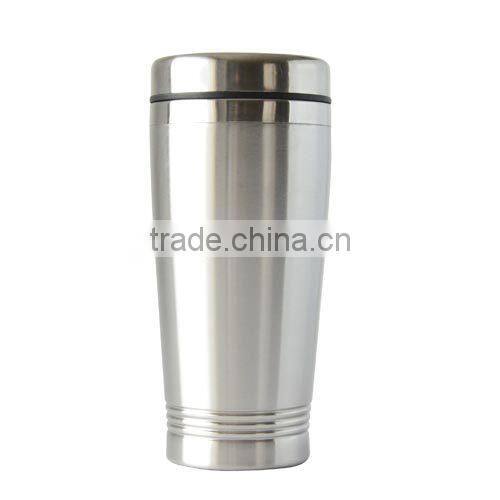 hot sale stainless steel vacuum travel mugs/auto thermos mug/stainless steel auto mug 400ML 450ML 500ML