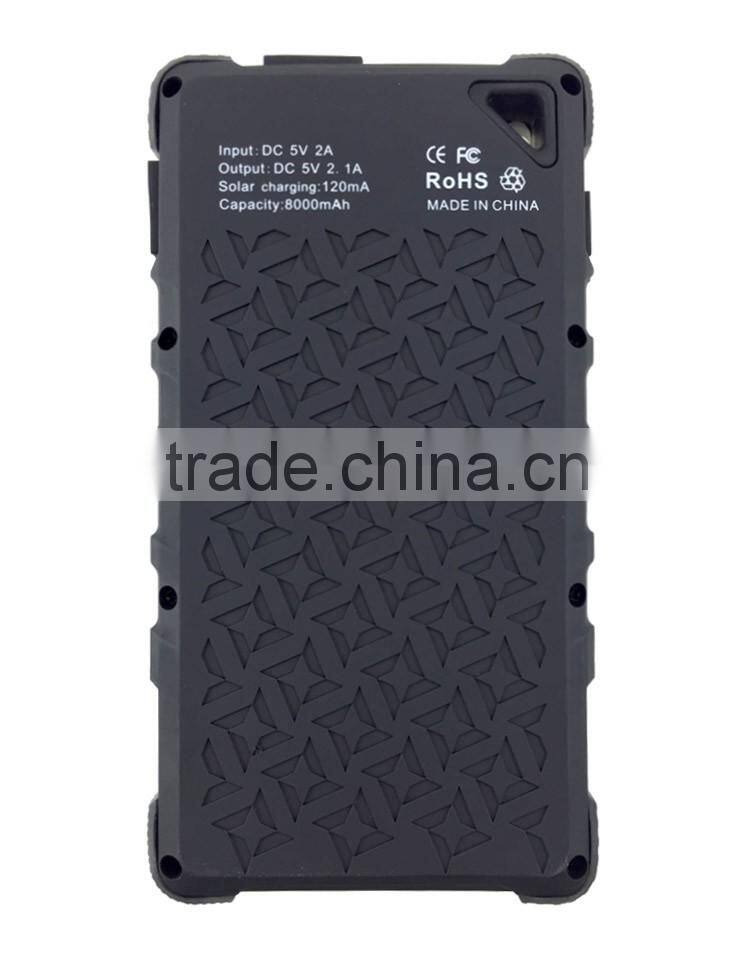 Stylish waterproof solar charger solar energy appliances products