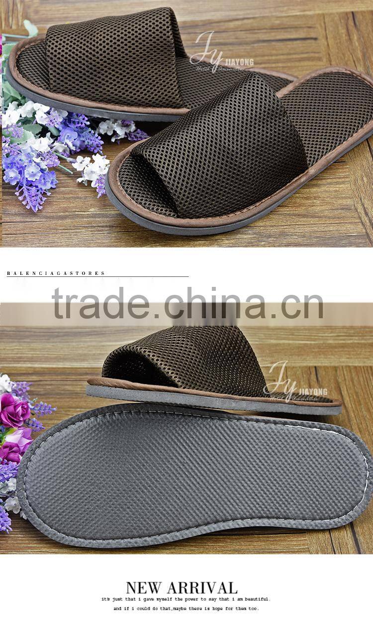 Personalized washable hotel slippers lady closed toe slippers