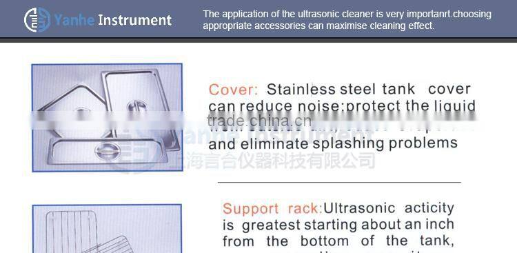 Desk-top Double Frequencies laboratory large industry ultrasonic cleaner ce