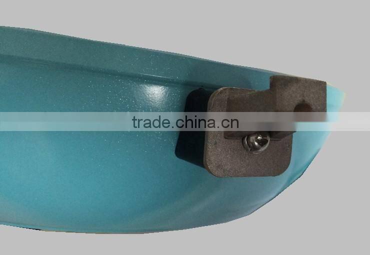 ITALY aluminum ceramic deep frying pan with induction bottom/detachable handle