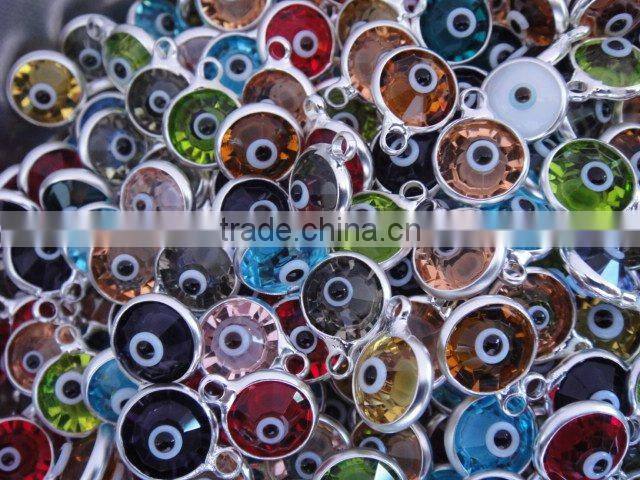 MEB079 colorful Evil eye pendant