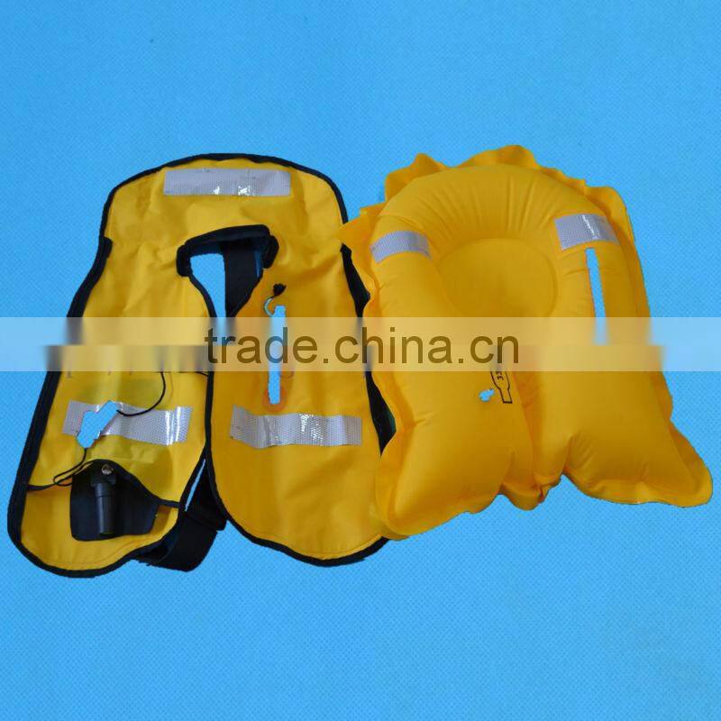 solas approved automatic inflatable life vest for adult