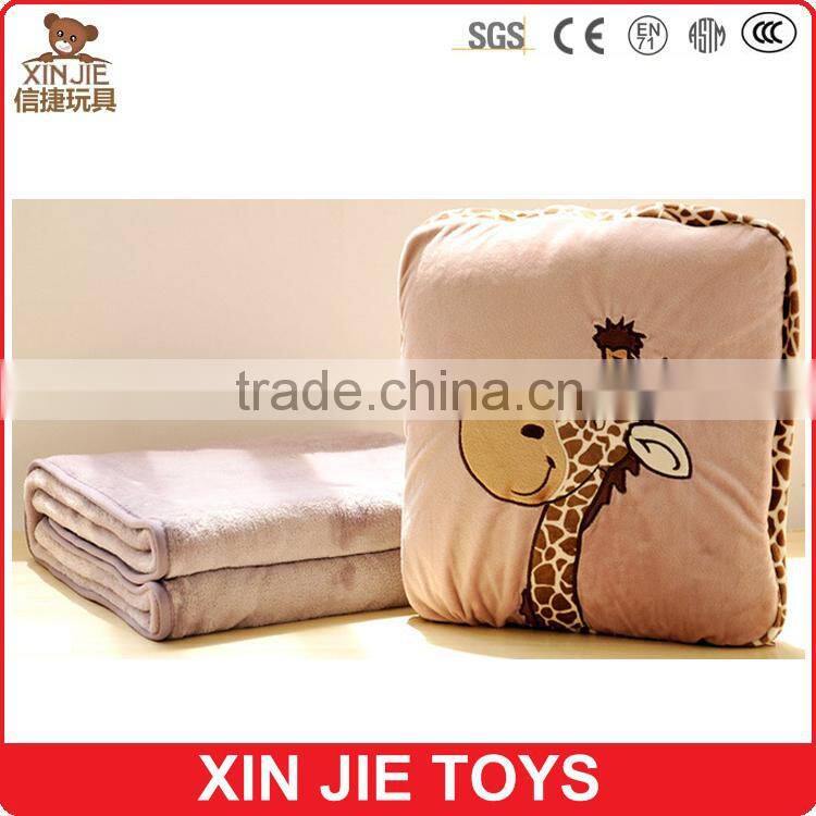 office lady noon break pillow and blanket students rest cushion and blanket