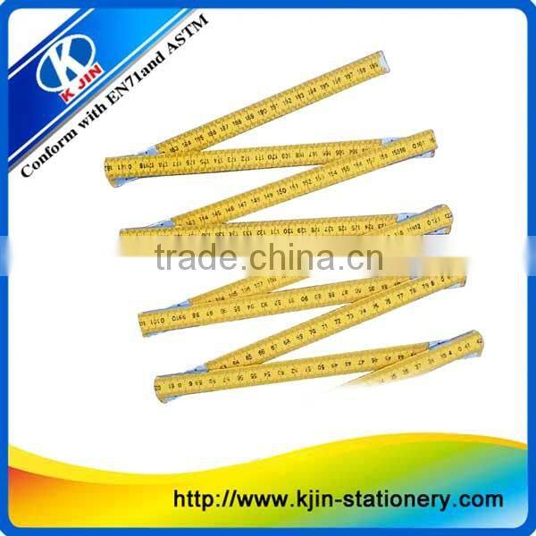 Popular 100cm wooden folding ruler widely use in office and school