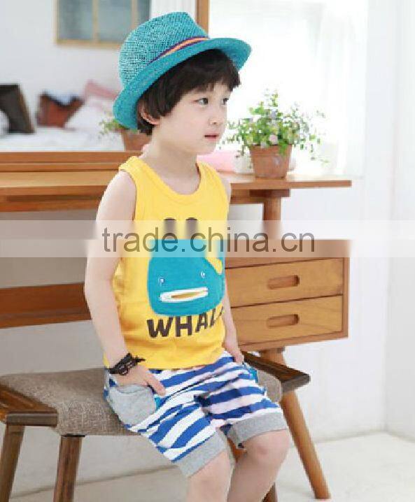 Online Wholesale Kids Clothes Cotton Fabric Children Vest Of Child Clothing