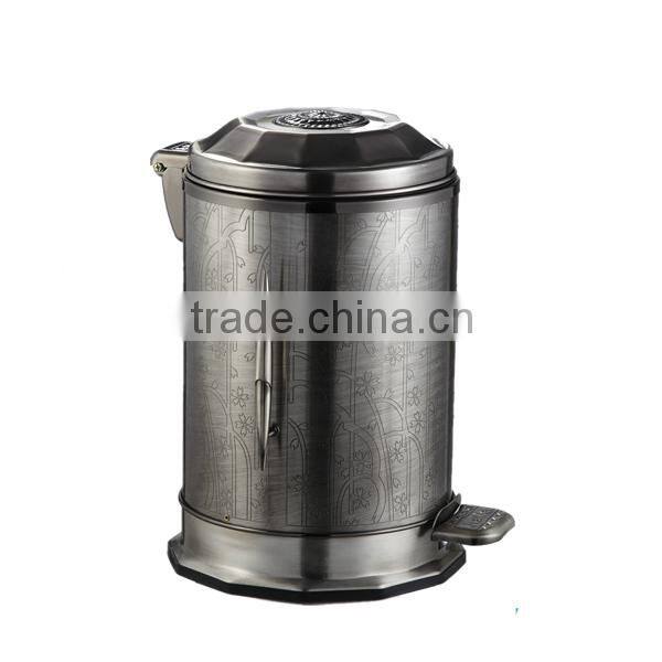10L stainless steel dustbin