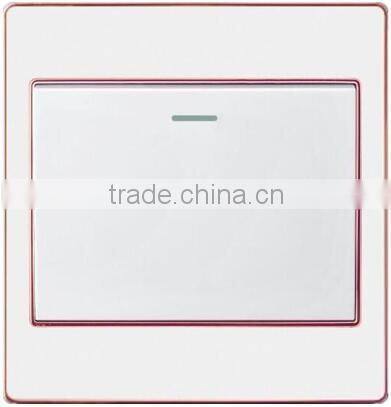 PC electric wall switch with Decorative ring