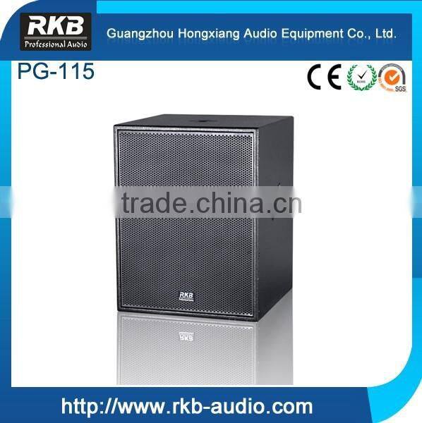 PG-115 subwoofer bass box / 15 inch subwoofer box