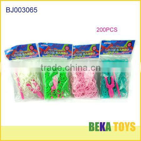 Popular diy rubber watch loom band kit make rain loom bracelet
