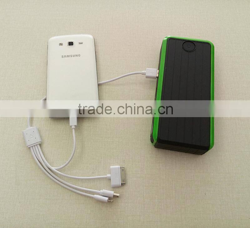 Mini Type Power BoosterPortable 12000mAh Multi-Function Li-Po battery for cars with USB output emergency car jump starter